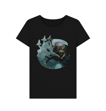 Black Gloomspite Gitz Snazzgar Stinkmullett Fitted T Shirt