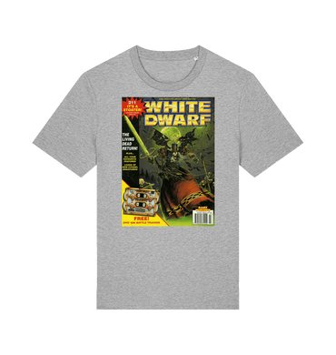 Heather Grey Printed T-shirt Front