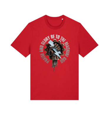 Red Printed T-shirt Front