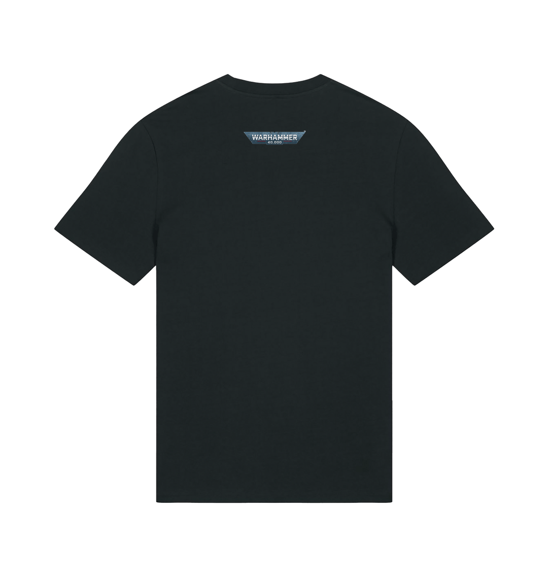 Black Printed T-shirt Back