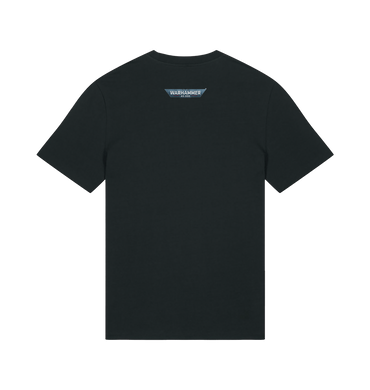 Black Printed T-shirt Back