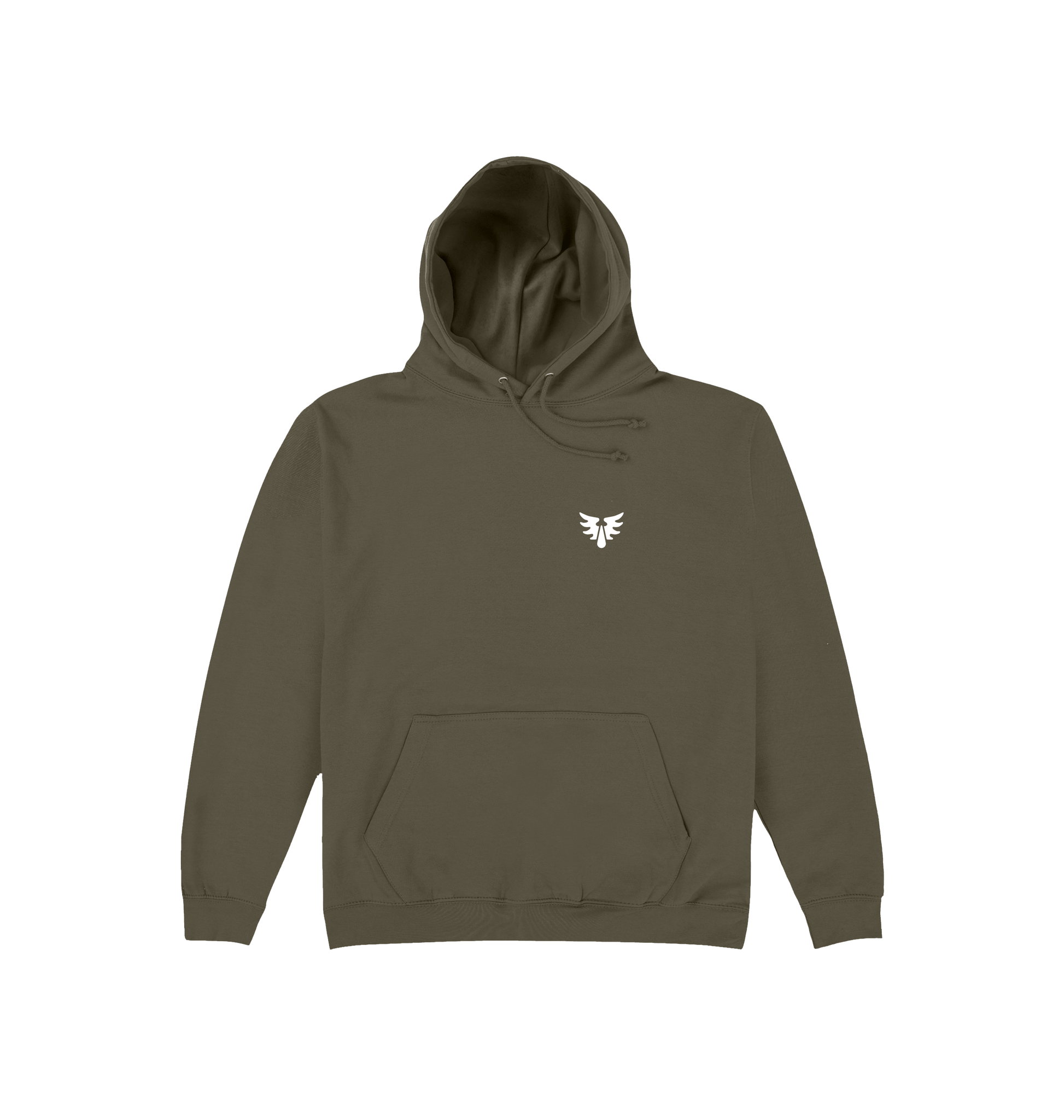 Olive Green Blood Angels Insignia Hoodie