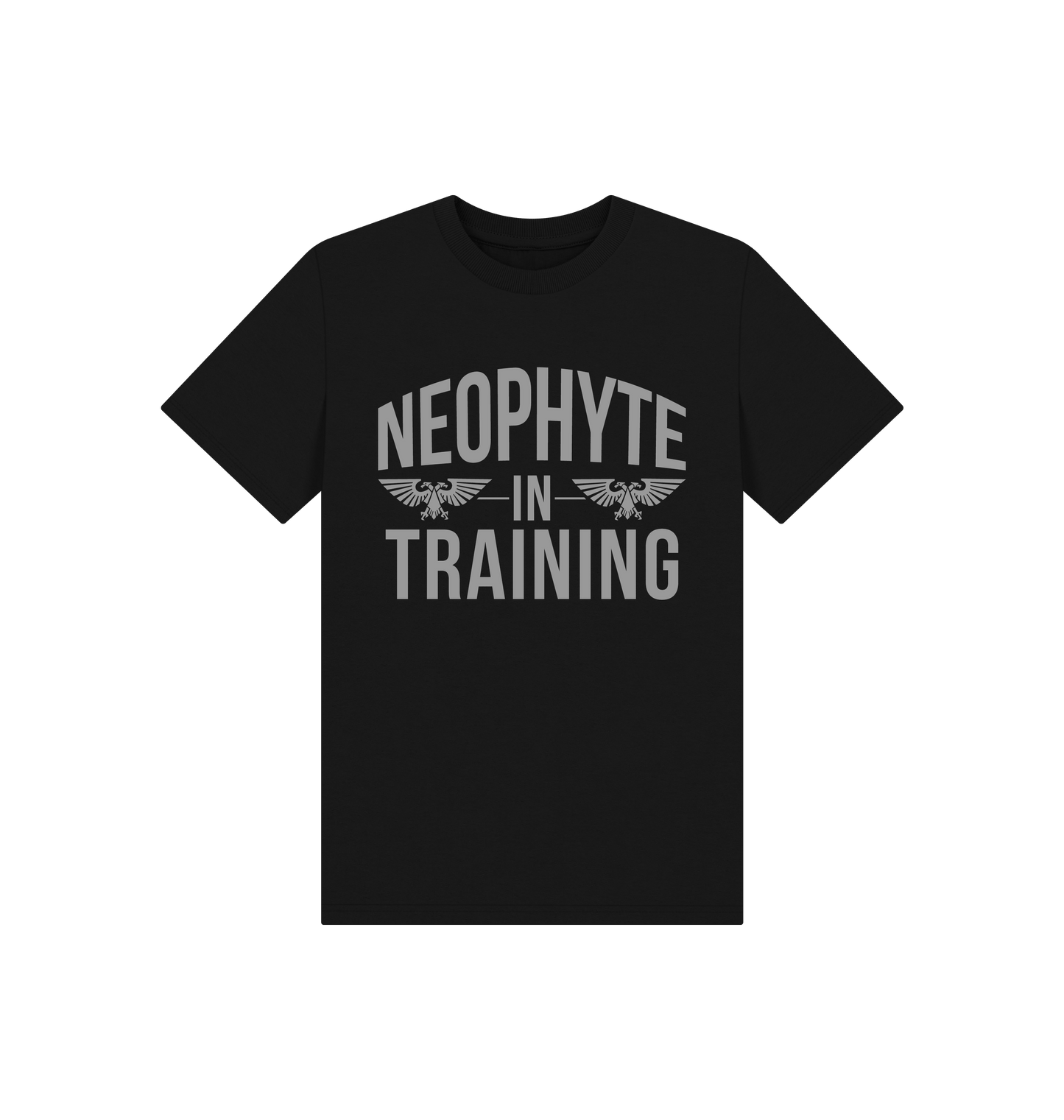 Black Neophyte In Training Kids T Shirt