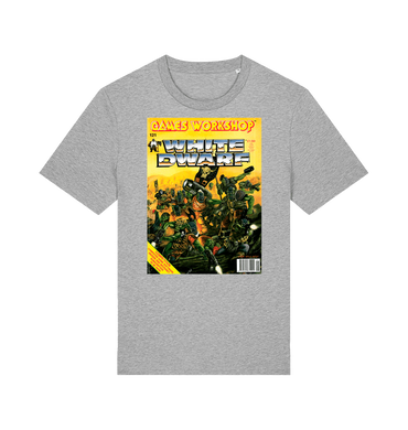 Heather Grey Printed T-shirt Front