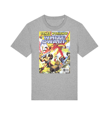 Heather Grey Printed T-shirt Front