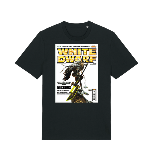 Black Printed T-shirt Front