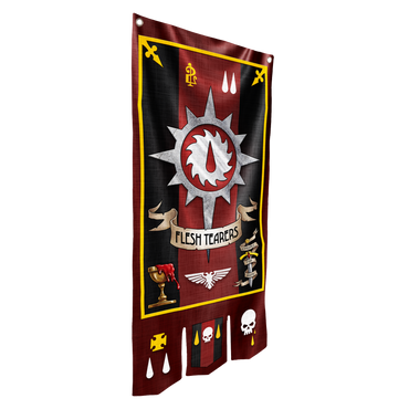 Warhammer 40,000: Flesh Tearers 2nd Company Banner - Preorder USA
