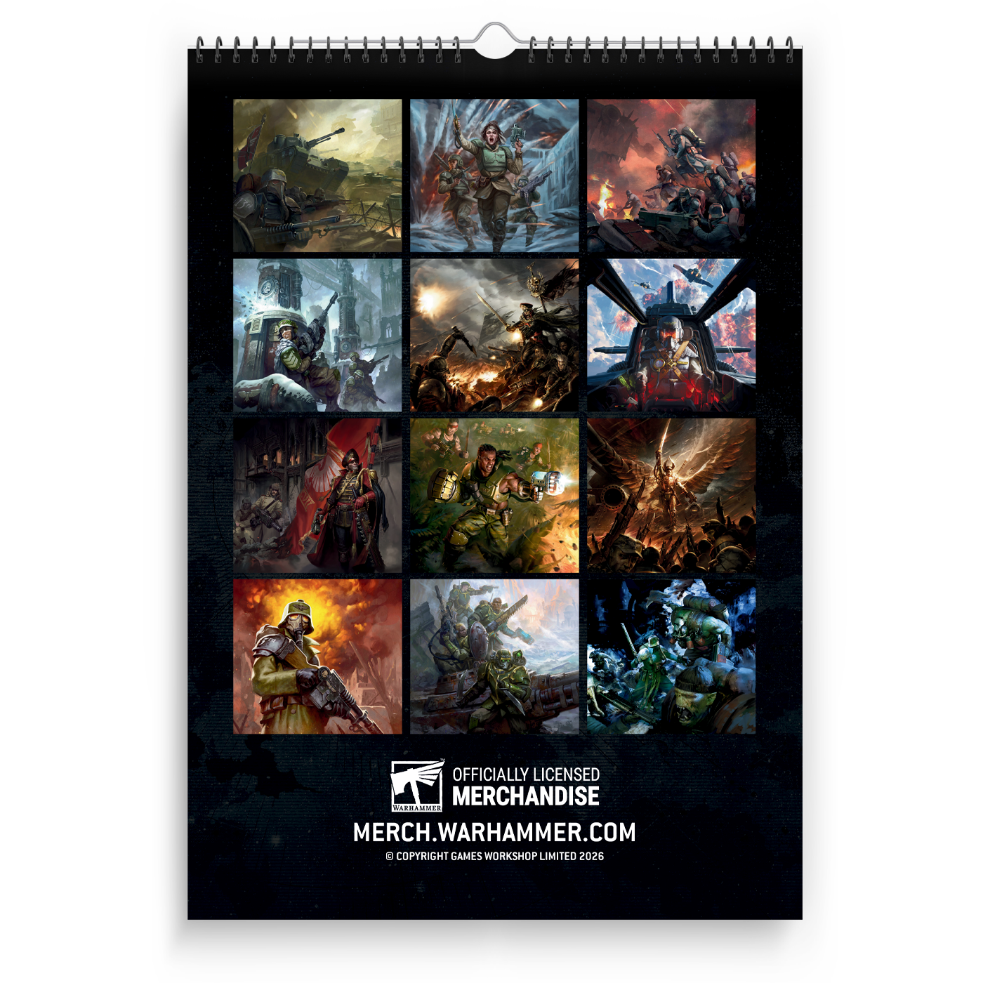 Warhammer 40,000: Astra Militarum Calendar Preorder