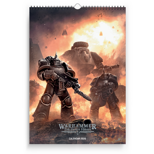 Warhammer The Horus Heresy 2026 Calendar