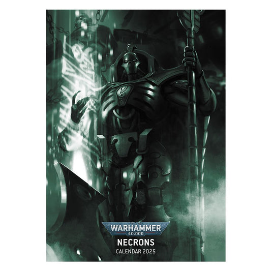 As Shown Necrons 2025 Calendar