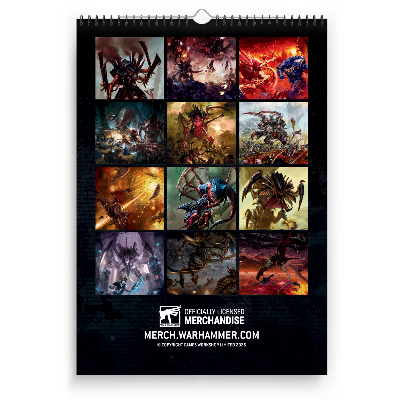 Warhammer 40,000: Tyranids 2026 Calendar Preorder