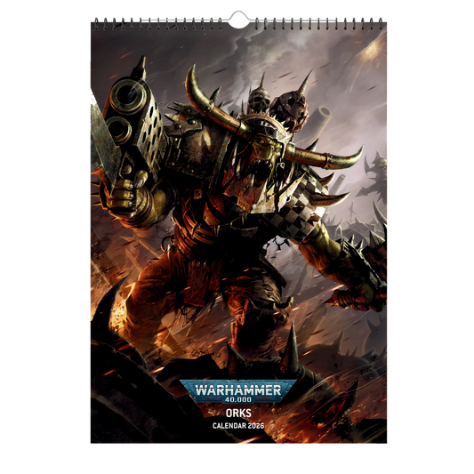 Warhammer 40,000: Orks 2026 Calendar