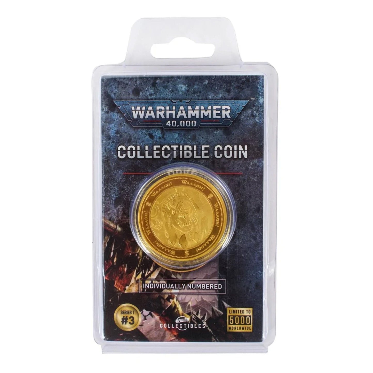 Gold Warhammer 40,000: Ork Collectible Coin