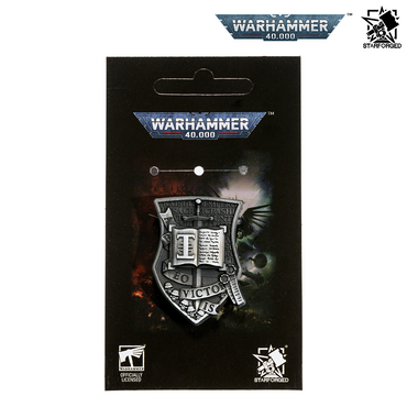 Starforged Warhammer 40,000 Chapter Icon Pin Badge - Grey Knights