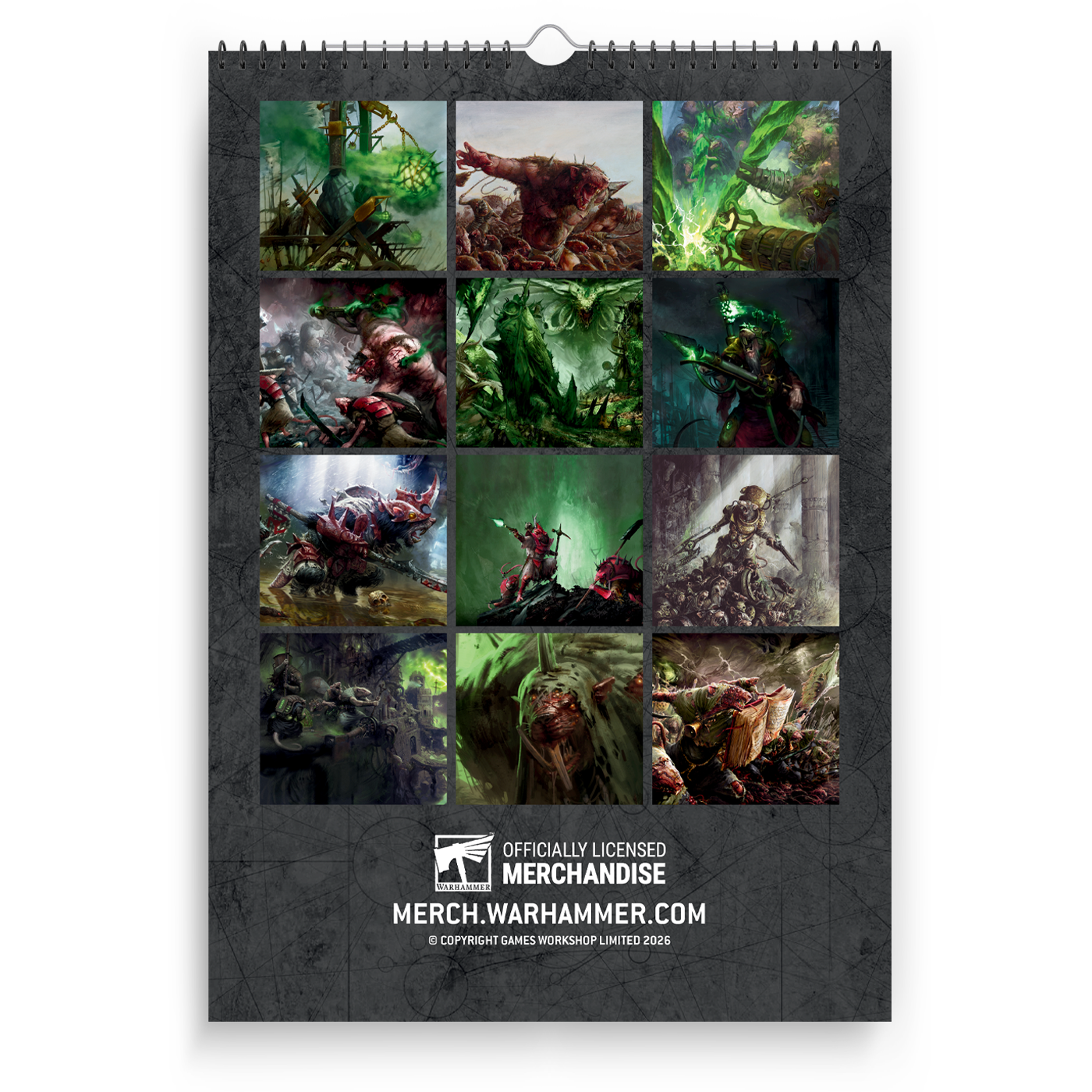 Warhammer Age of Sigmar Skaven 2026 Calendar Preorder