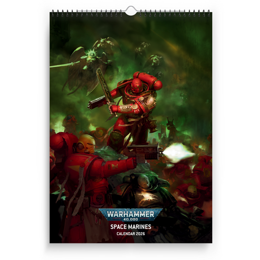 Warhammer 40,000: Space Marines 2026 Calendar Preorder