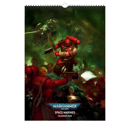 Warhammer 40,000: Space Marines 2026 Calendar