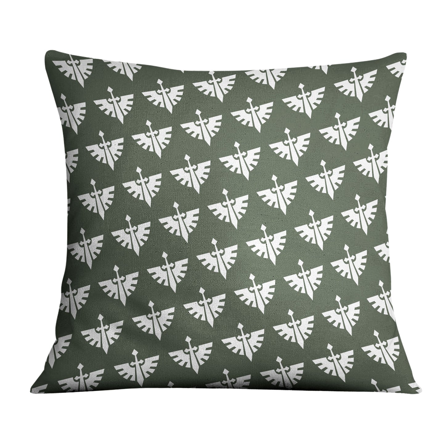 Dark Angels Repeat Pattern Cushion