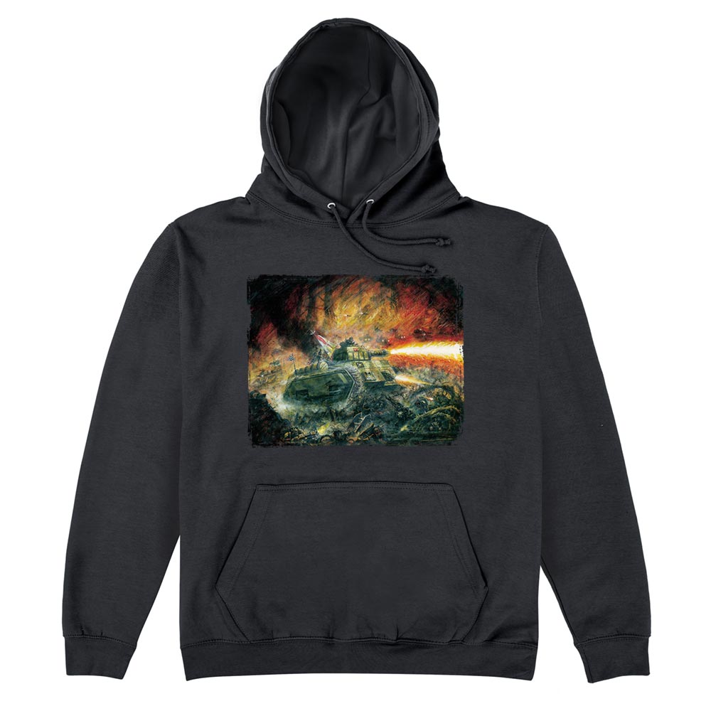 GRIMDARK Hellhound Hoodie MERCH.WARHAMMER.COM