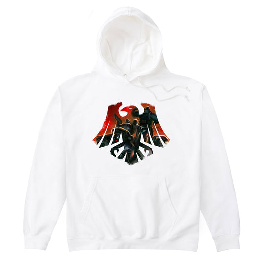 Raven Guard White Hoodie