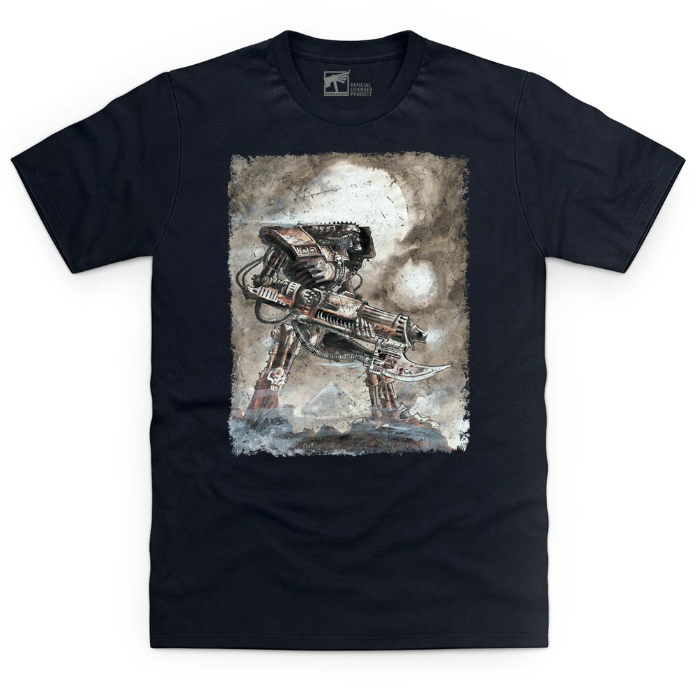 GRIMDARK - Necron Warrior T Shirt