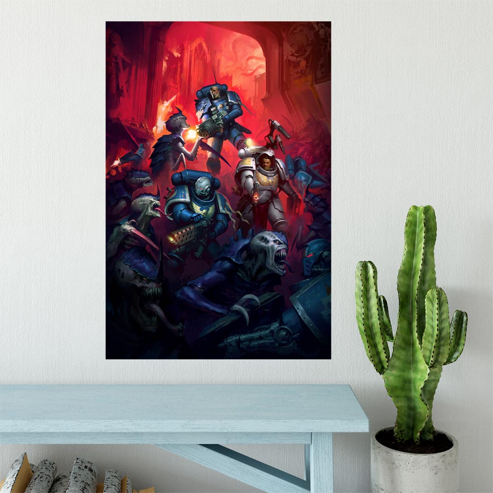 Warhammer 40,000: Leviathan Space Marine Poster