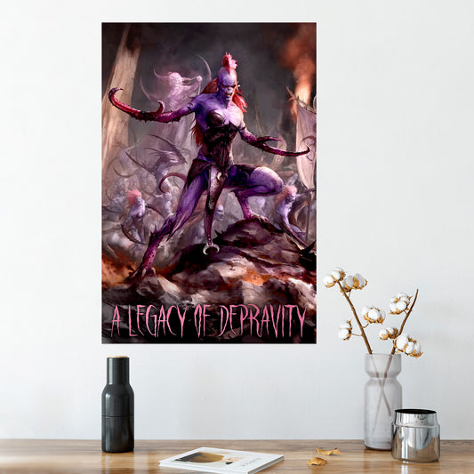 Hedonites of Slaanesh Slogan Poster