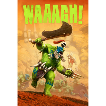 Orruk Warclans Bonesplitterz Slogan Poster