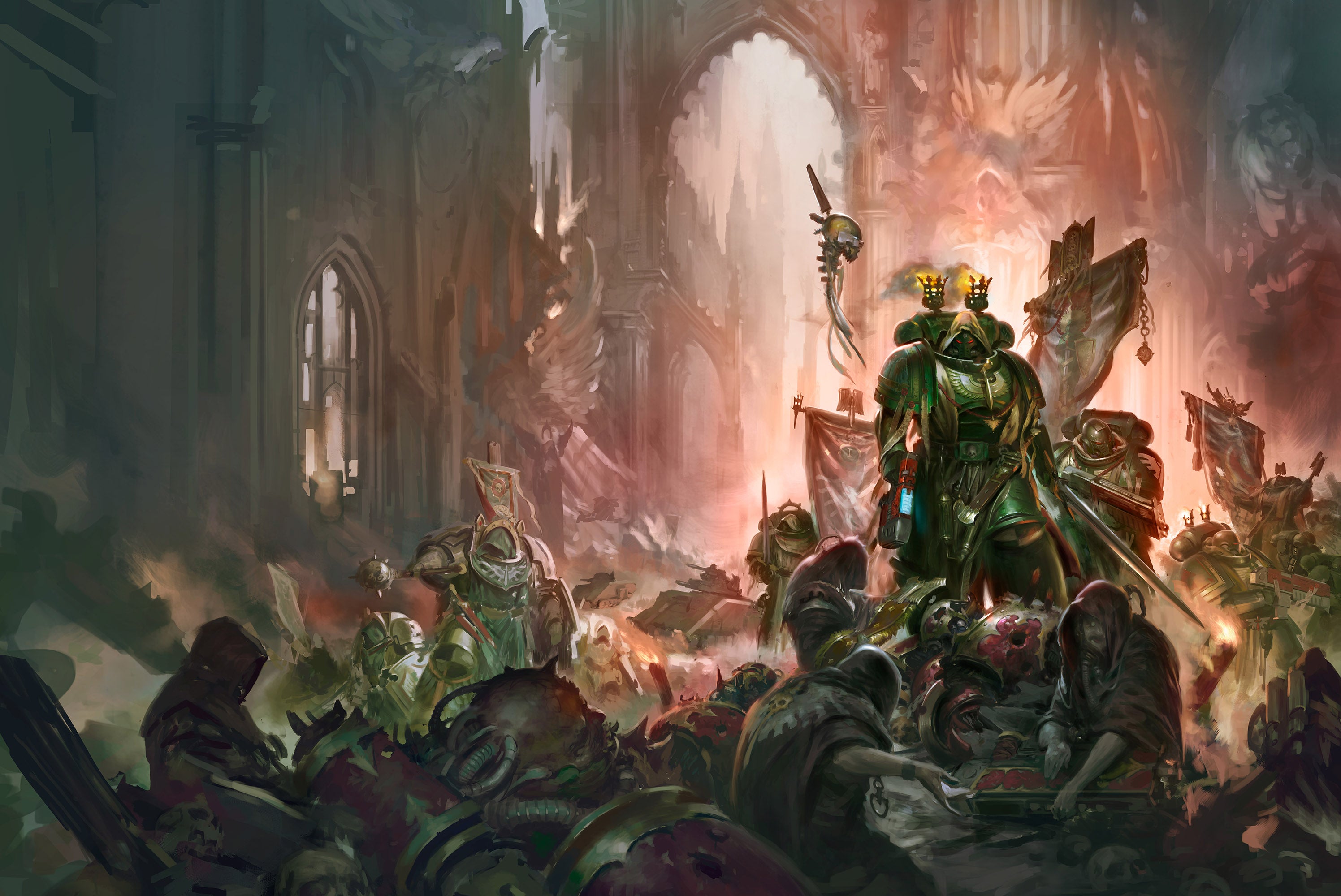 Dark Angels Poster – Merch Usa Warhammer Com