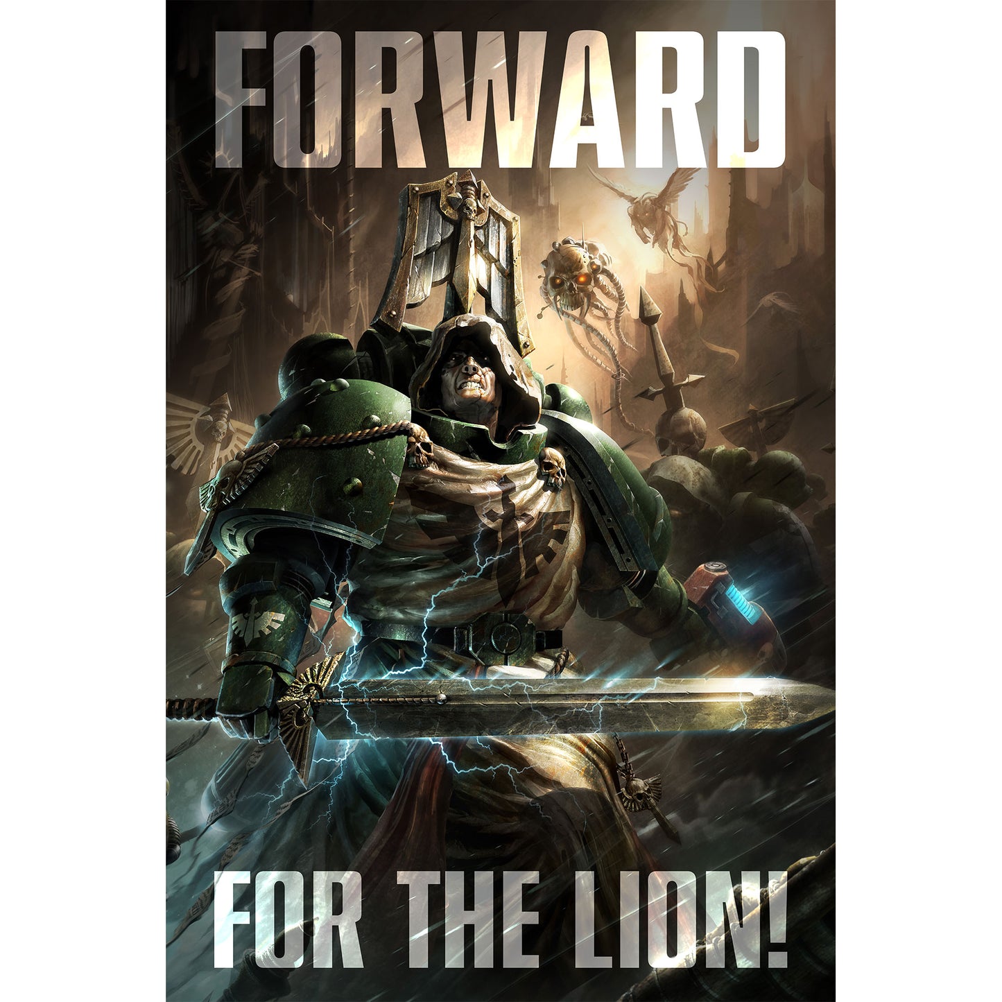 Dark Angels For The Lion Poster