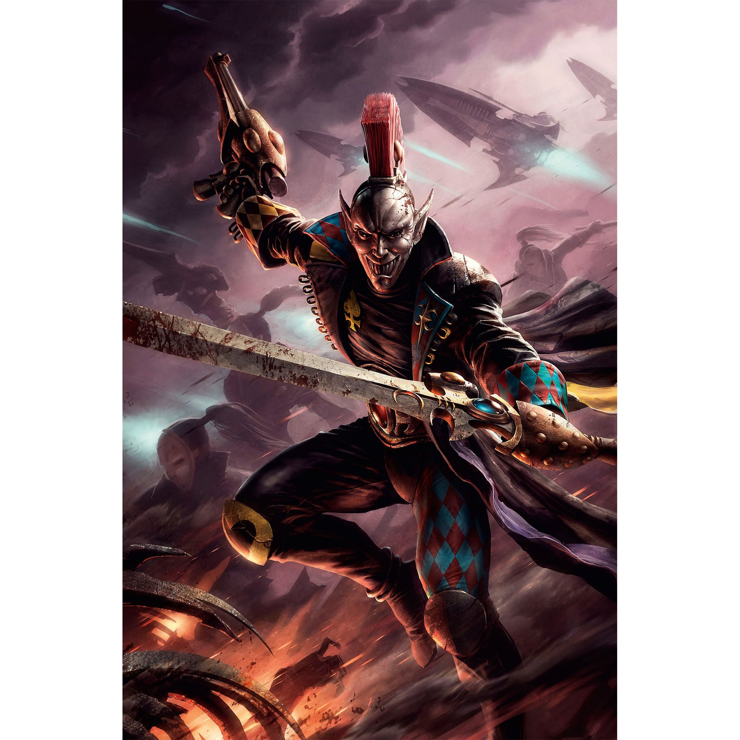 Harlequins Poster