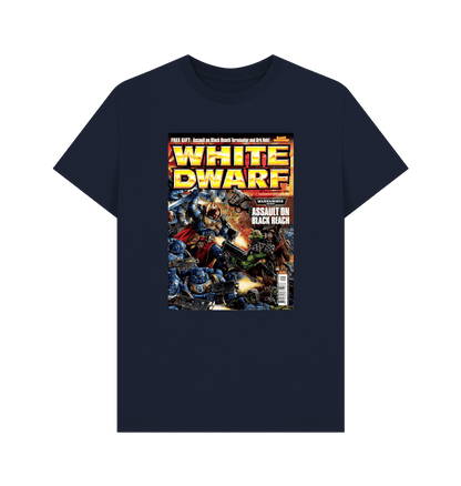 Navy Blue White Dwarf Issue 345 T Shirt