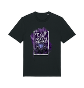 Black Printed T-shirt Front