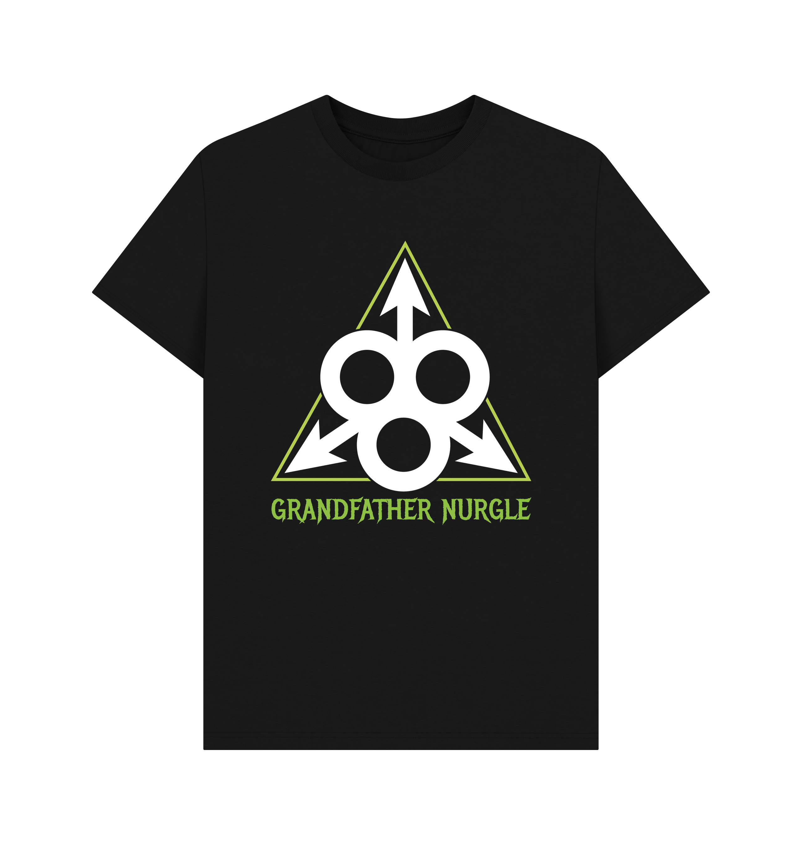 Black Grandfather Nurgle Icon T Shirt