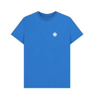 Bright Blue Black Templars Insignia T Shirt