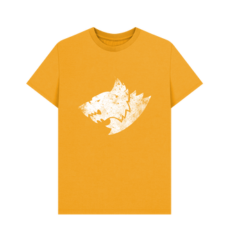 Mustard Space Wolves Battleworn Insignia T Shirt