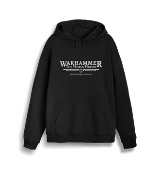 Black Premium Warhammer The Horus Heresy Logo Hoodie