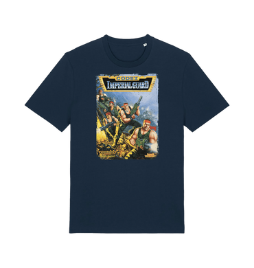 French Navy Printed T-shirt Front
