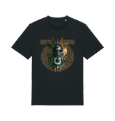 Black Printed T-shirt Front