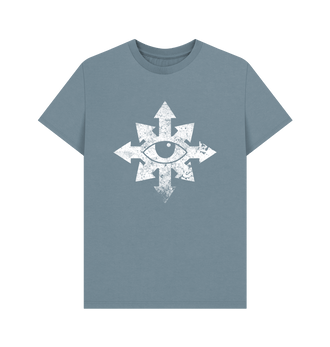 Stone Blue Black Legion Battleworn Insignia T Shirt