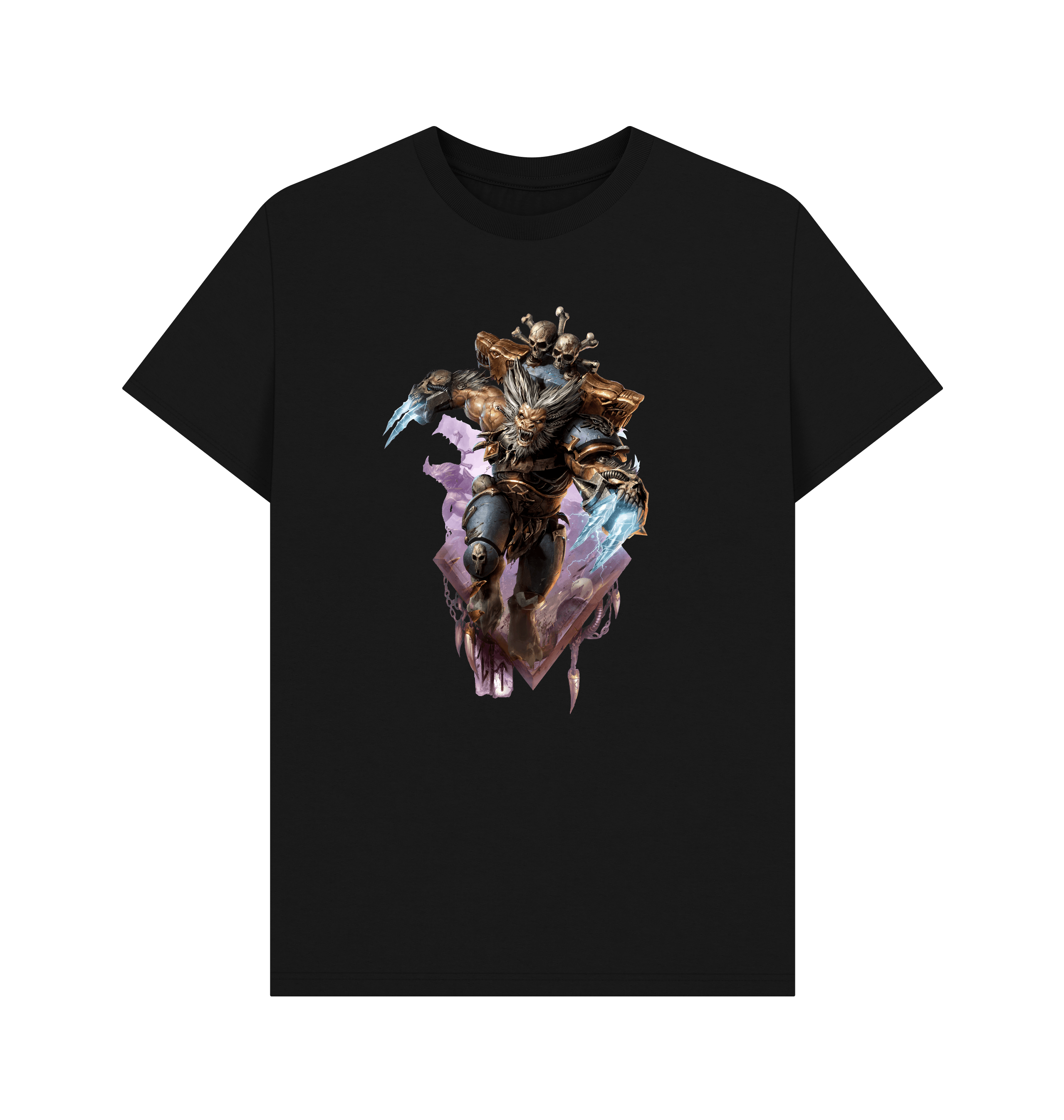 Black Space Wolves Wulfen T Shirt