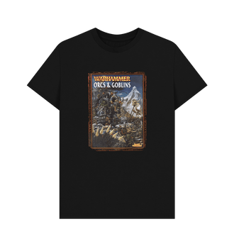 Black Warhammer Fantasy Battle 6th Edition - Orcs and Goblins T Shirt