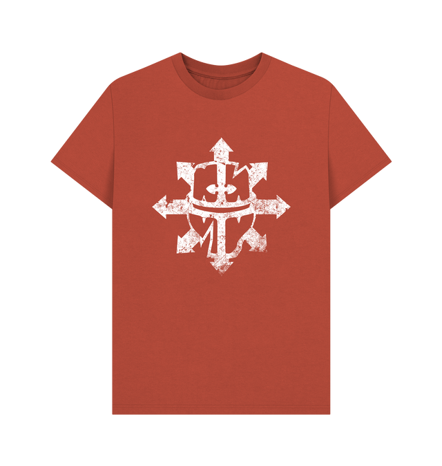 Rust Chaos Knights Battleworn Insignia T Shirt