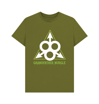 Moss Green Grandfather Nurgle Icon T Shirt