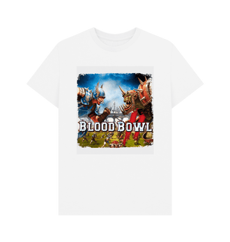 White Blood Bowl II White T Shirt