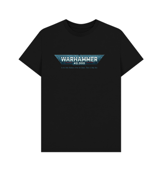 Black Premium Warhammer 40,000 Logo T Shirt