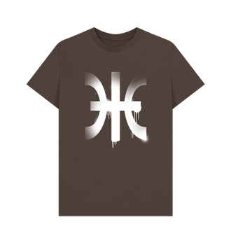 Chocolate Harlequins Graffiti Insignia T Shirt