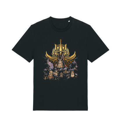 Black Premium Warhammer The Old World Dwarfen Mountain Holds Collage T Shirt