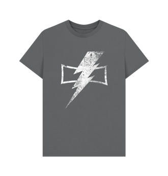 Slate Grey White Scars Battleworn Insignia T Shirt