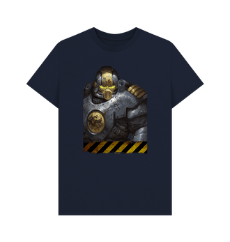 Navy Blue Necromunda Enforcer Hazard T Shirt